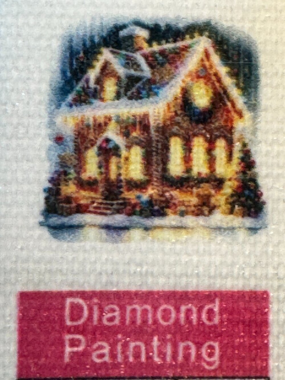 New! Cozy Winter Snowy Cottage 5D Diamond Painting Kit